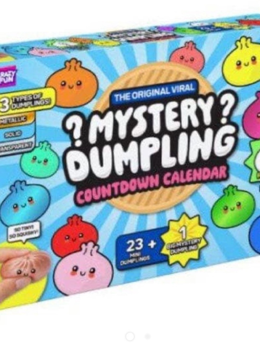 Advent Mystery Dumpling Countdown Calendar - Colorful Kids Toy